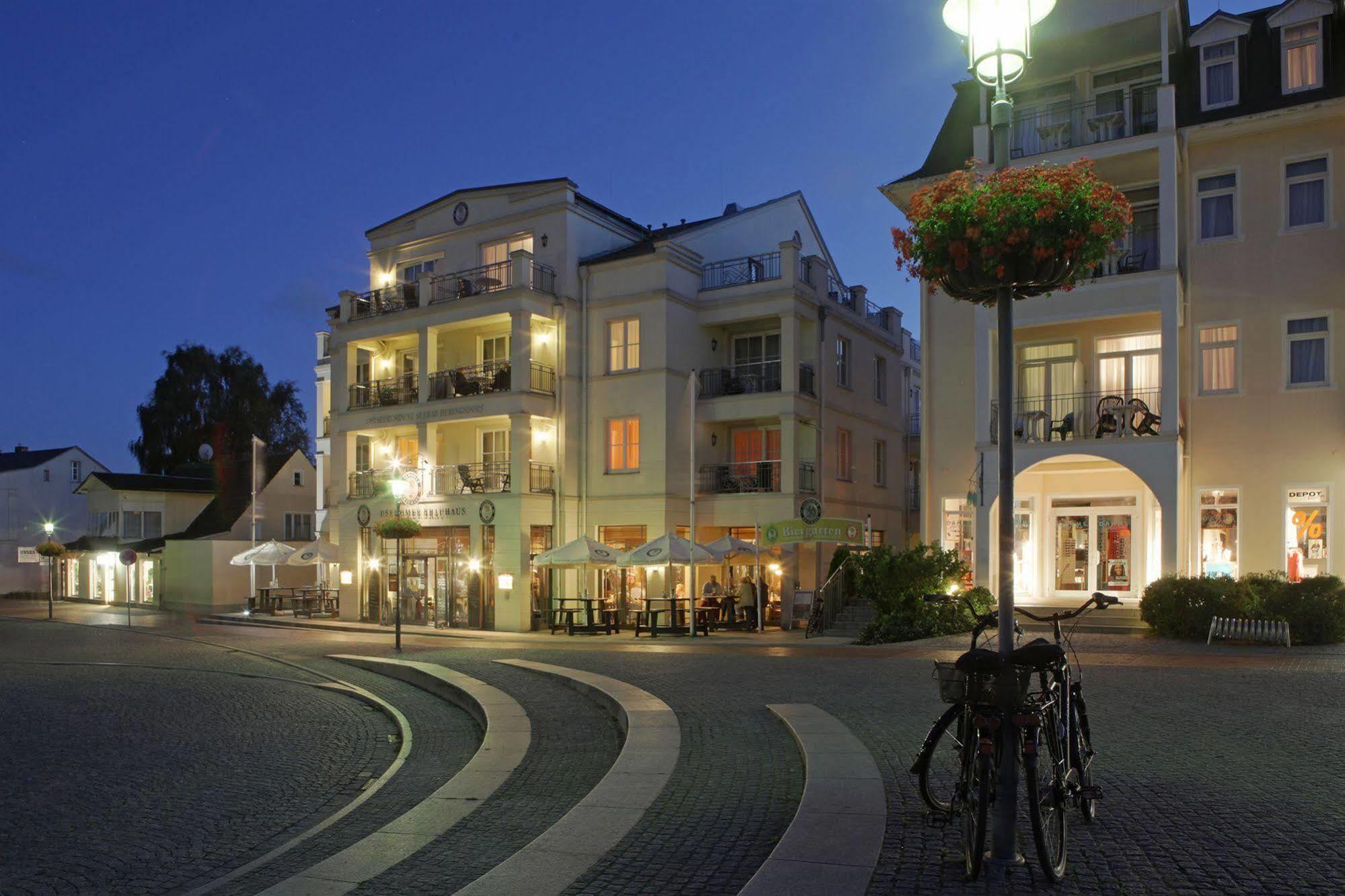 Seetelhotel Pommerscher Hof Wellnesshotel Im Herzen Der Kaiserbaeder Mit Direktem Zugang Zur Wellnessoase Shehrazade Heringsdorf (Usedom)